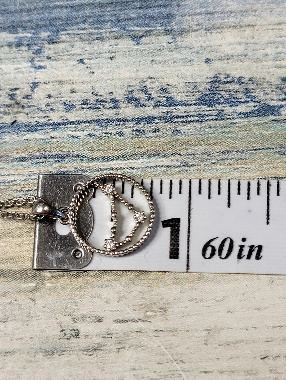 Silver-Tone Zodiac Capricom Pendant Necklace - Picture 7 of 7